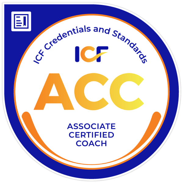 ICF ACC Associate Certified Coach badge